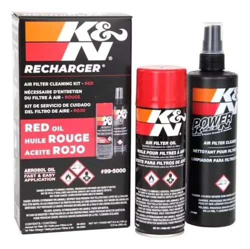 D_NQ_NP_810320-MCO76675107405_052024-O Kit De Limpieza Filtros Aire K&n Original - Imagen 1