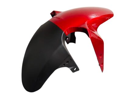 Guardabarro Delantero CB 190 R Negro-Rojo Okla