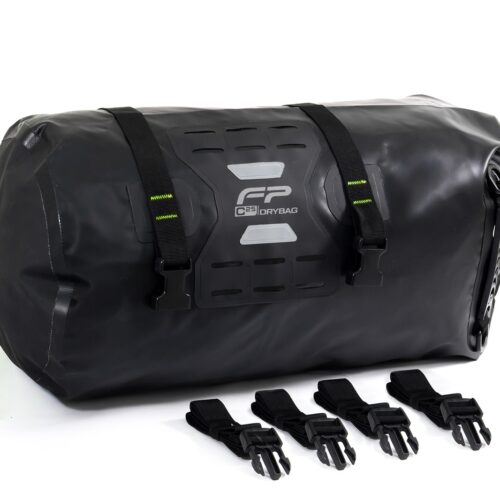Maleta Drybag C25 Impermeable Motocicleta Negro Fp