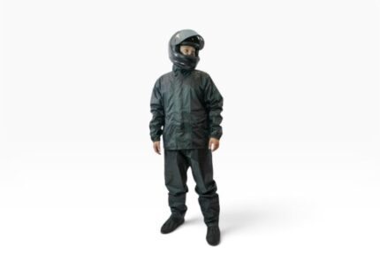 Impermeable para Hombre Portable vetrox Plus negro